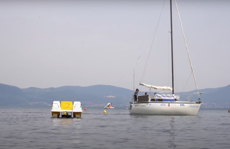 La prima barca a vela a idrogeno italiana