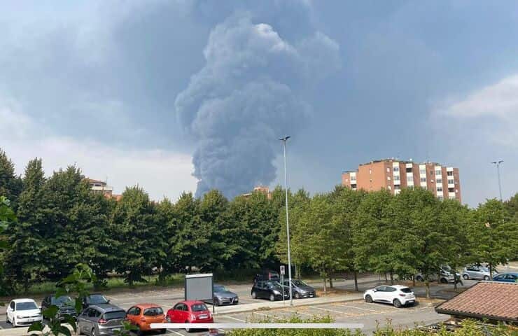 Incendio Milano 7 settembre 2022