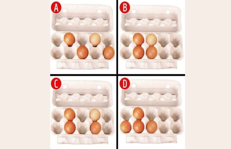 Test come disporresti le uova