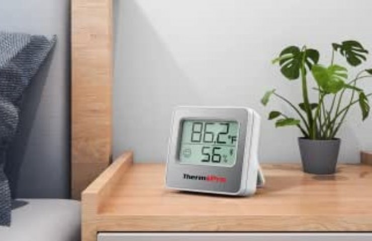 Un termometro per la misurazione della temperatura domestica