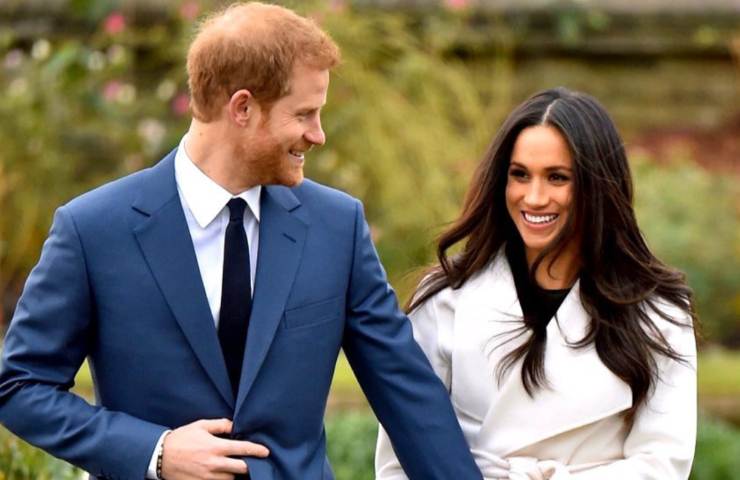 Harry e Meghan cane