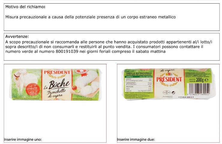 richiamo alimentare trinchetto di capra 