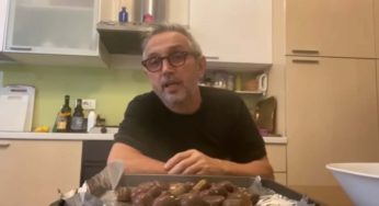 Bruno Barbieri cuoce le castagne così: il trucco