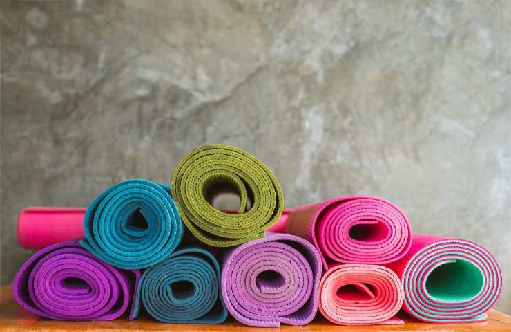 come trasformare i vecchi tappetini da yoga