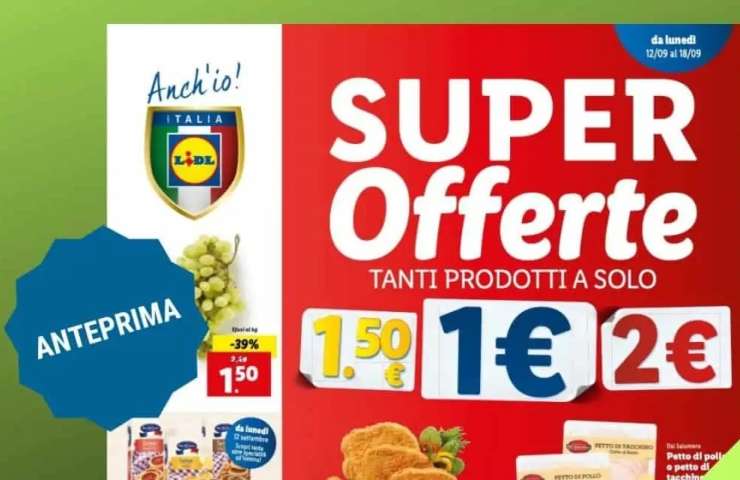 Un volantino Lidl