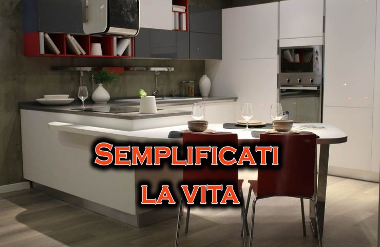 semplificare pulizia cucina 