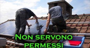 Pannello solare per la casa, non serviranno permessi: risparmia