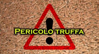 Aumento costo, pellet: non comprarlo qui, è una truffa