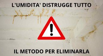 L’umidità in casa è un problema? Il trucco per eliminarla definitivamente