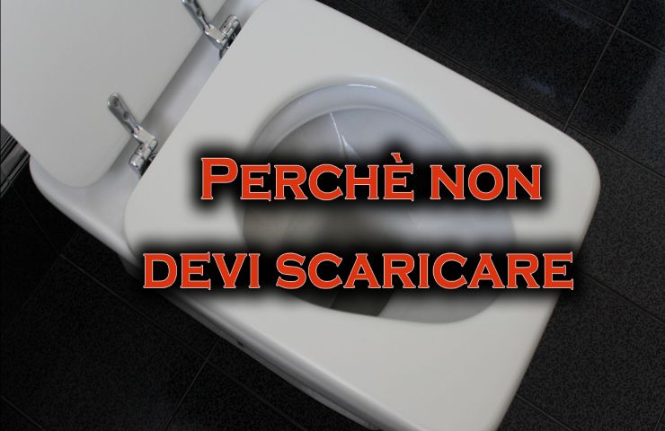 perché non scaricare dopo aver urinato