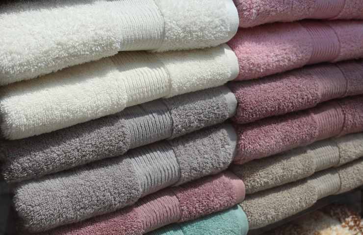 soluzione per asciugamani ruvidi