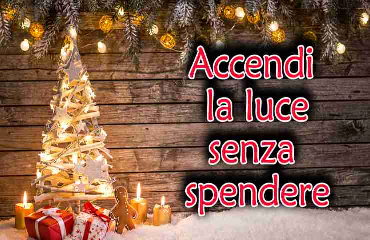 come funzionano luci di Natale a energia solare