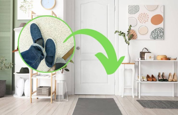 HERCHR Pantofole Mop Per Pulizia Pavimento – 1 Paio, Lavabili, In Microfibra, Adatte A Tutte Le Taglie, Blu