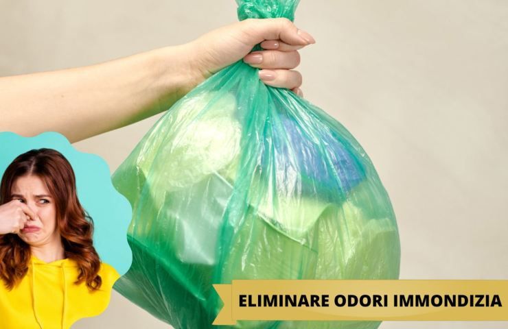 eliminare odori immondizia