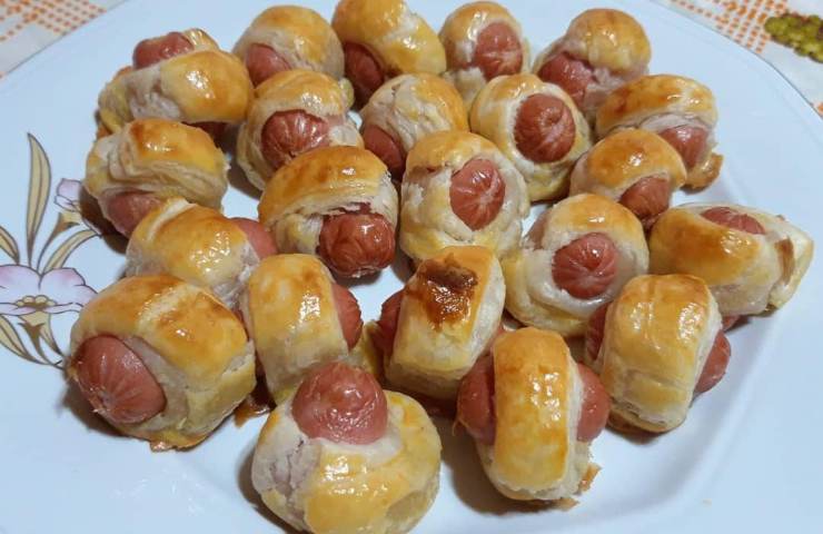 Rustici wurstel ricetta