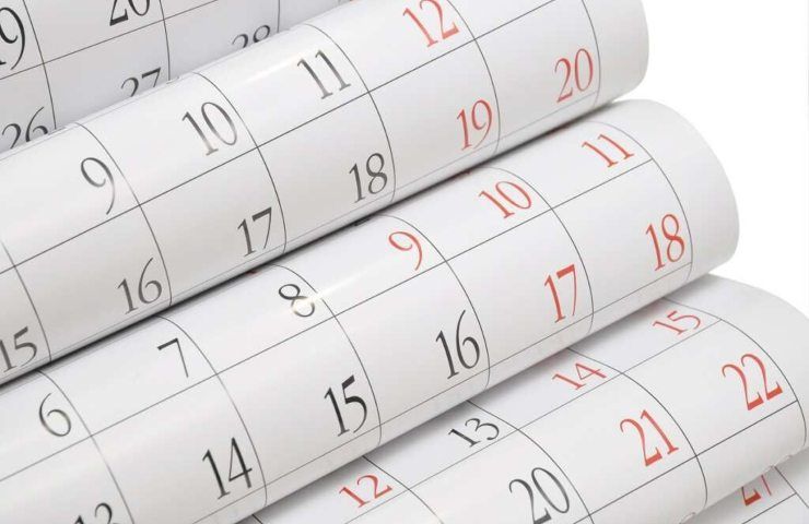Riciclo calendari idee