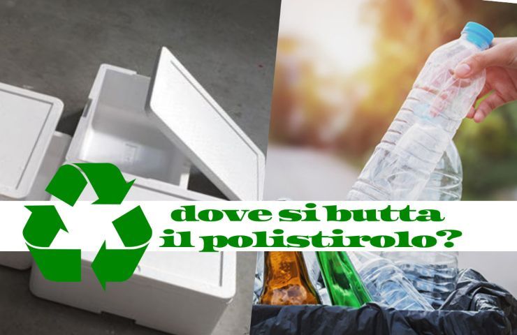 buttare polistirolo