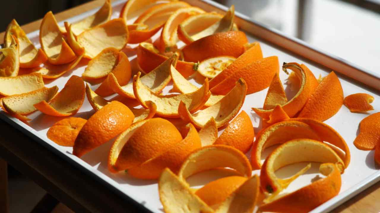 Buccia d'arancia non buttarle usi alternativi