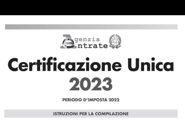 certificazione unica 2023 come scaricare
