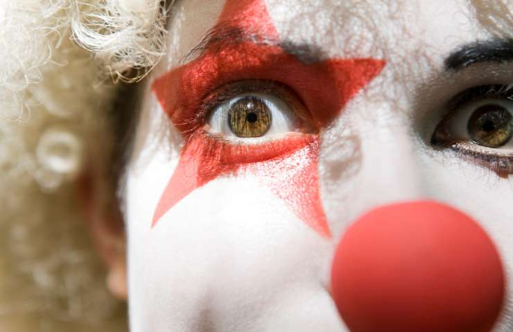 Coulrofobia paura clown studio