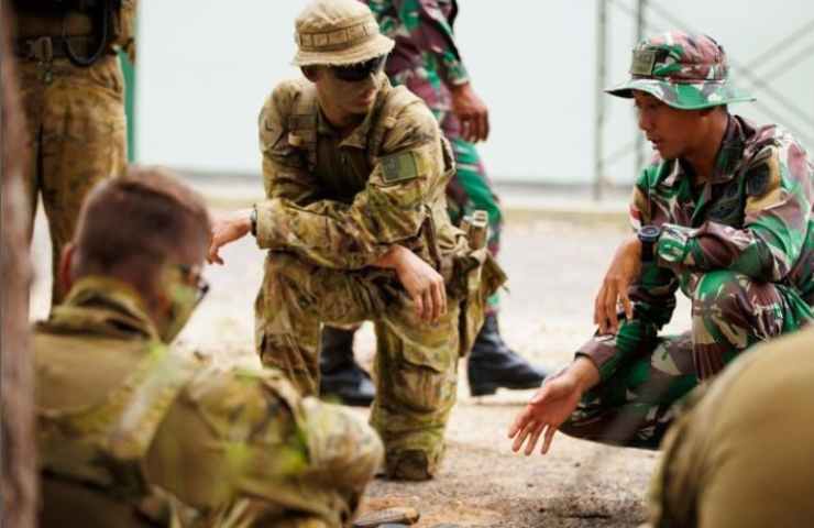 Esercito in Australia cane robot