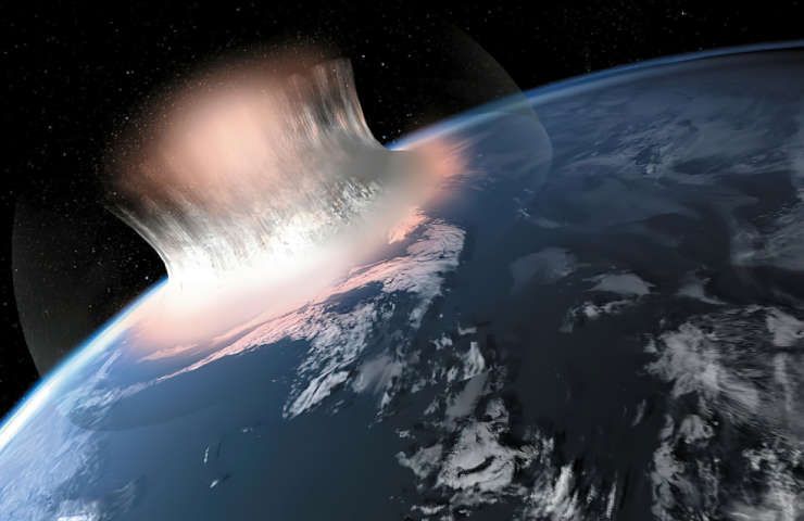 Calcoli crateri impatto asteroidi NASA