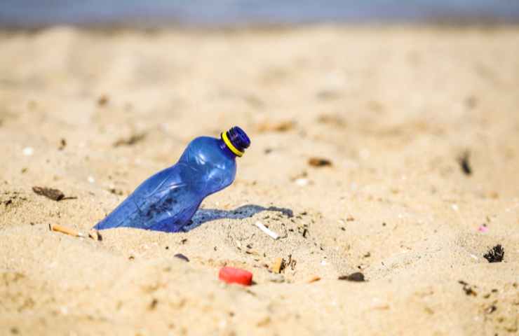 Rifiuti in spiaggia