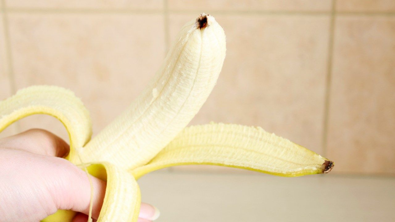banana estremità nera velenosa