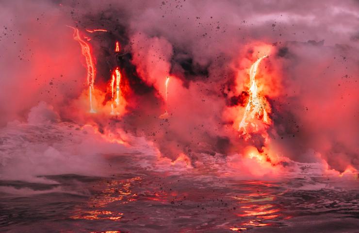 Vulcano Hawaii eruzione