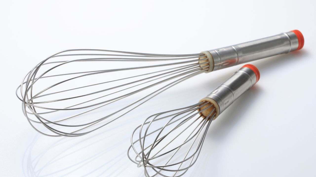 Frusta Manuale Per Uova In Acciaio Inox: Agile, Leggera, Perfetta Per Montare E Mescolare In Cucina