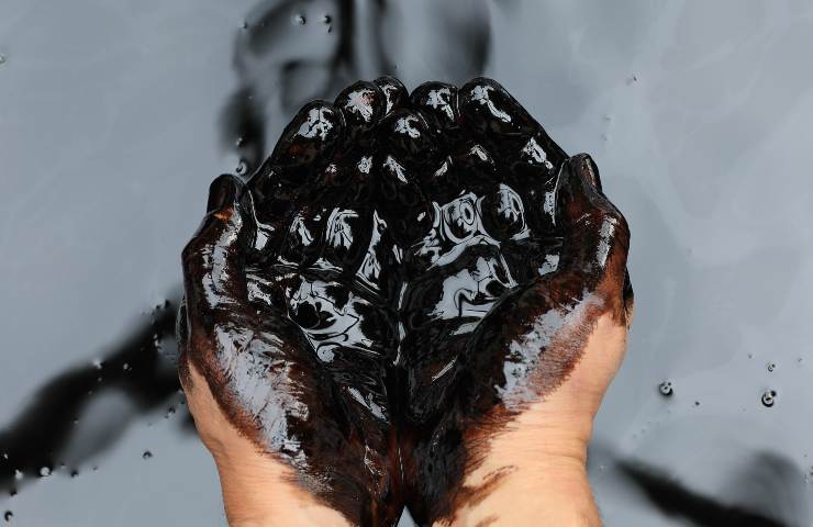 petrolio chiazza mare inquinamento
