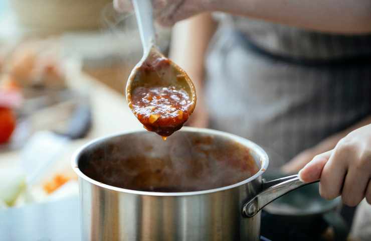 preparare il sugo