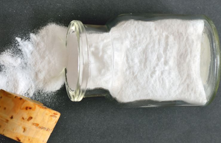 bicarbonato sodio pulire tende ciotola sotto
