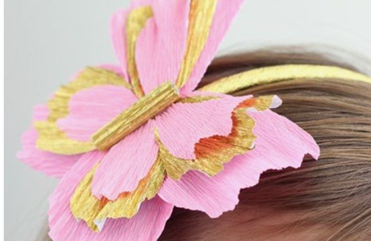 Farfalla accessorio capelli