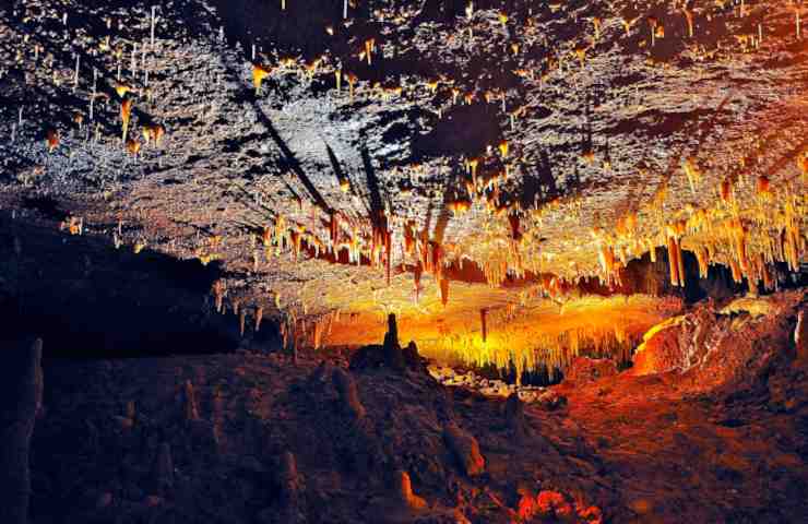 Grotta dei cristalli Sierra Naica Messico cristalli giganti