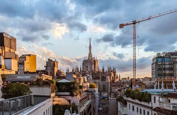 Duomo Milano cambiamento climatico inquinamento conseguenze