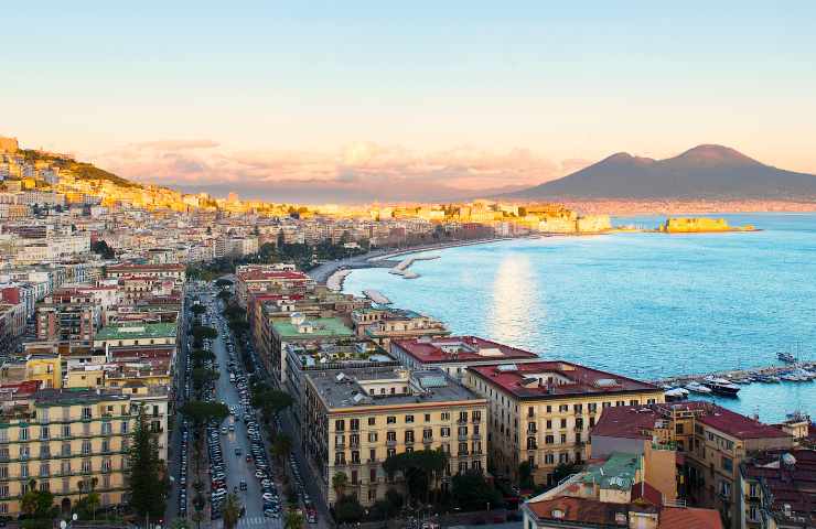 Napoli festa Scudetto Vesuvio fuochi artificio