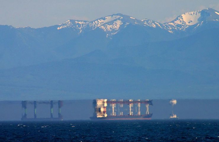 Barche volanti spiegazione fenomeno ottico Fata Morgana