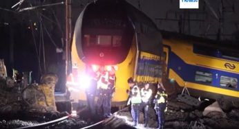 Scontro tra un un treno ed una gru in Olanda: un morto e decine di feriti