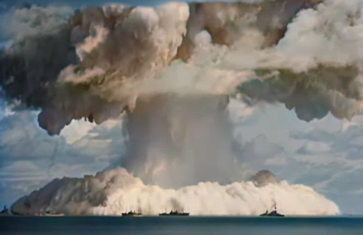 esperimenti nucleari oceano
