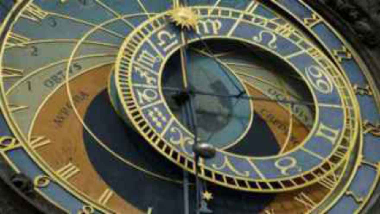 orologio astronomico lancette