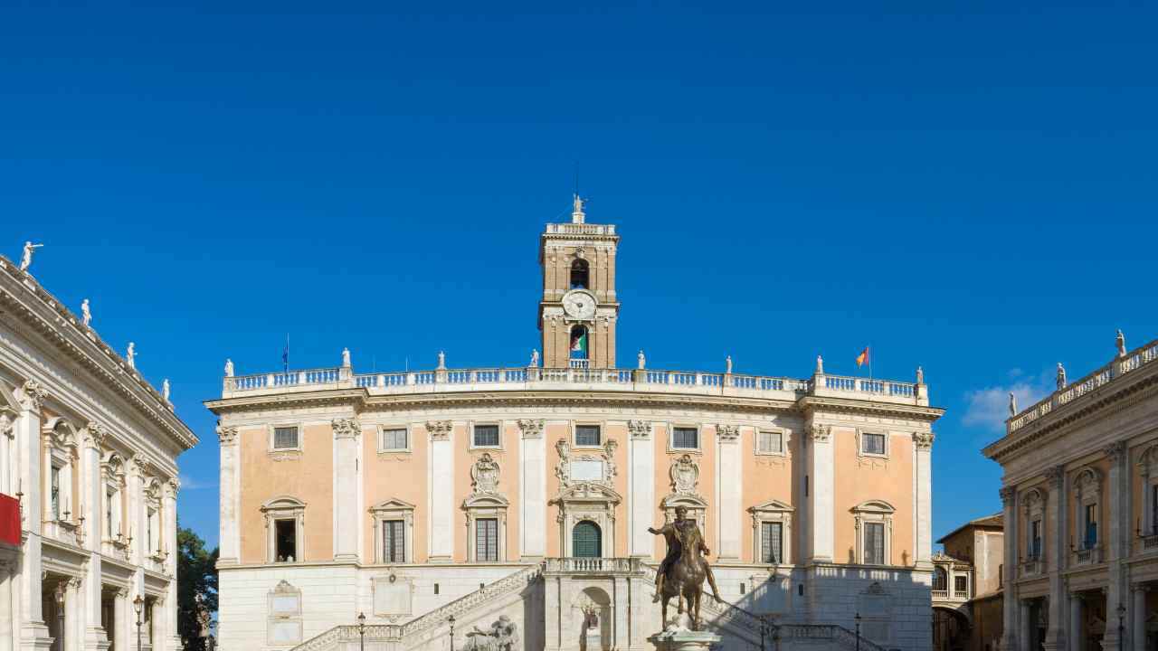 Lago Ex Snia manifestazione Campidoglio