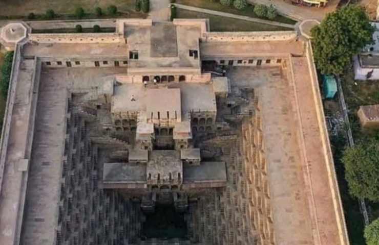 Chand Baori, il pozzo: i dettagli