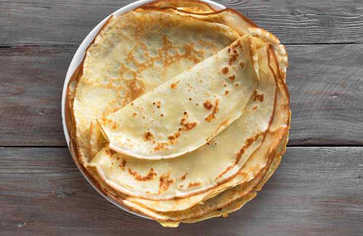 avena Crepes preparazione ricetta 