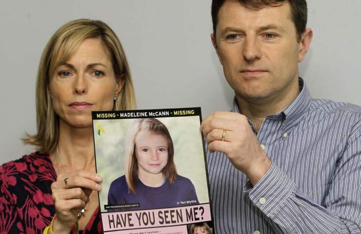 Madeleine McCann scomparsa