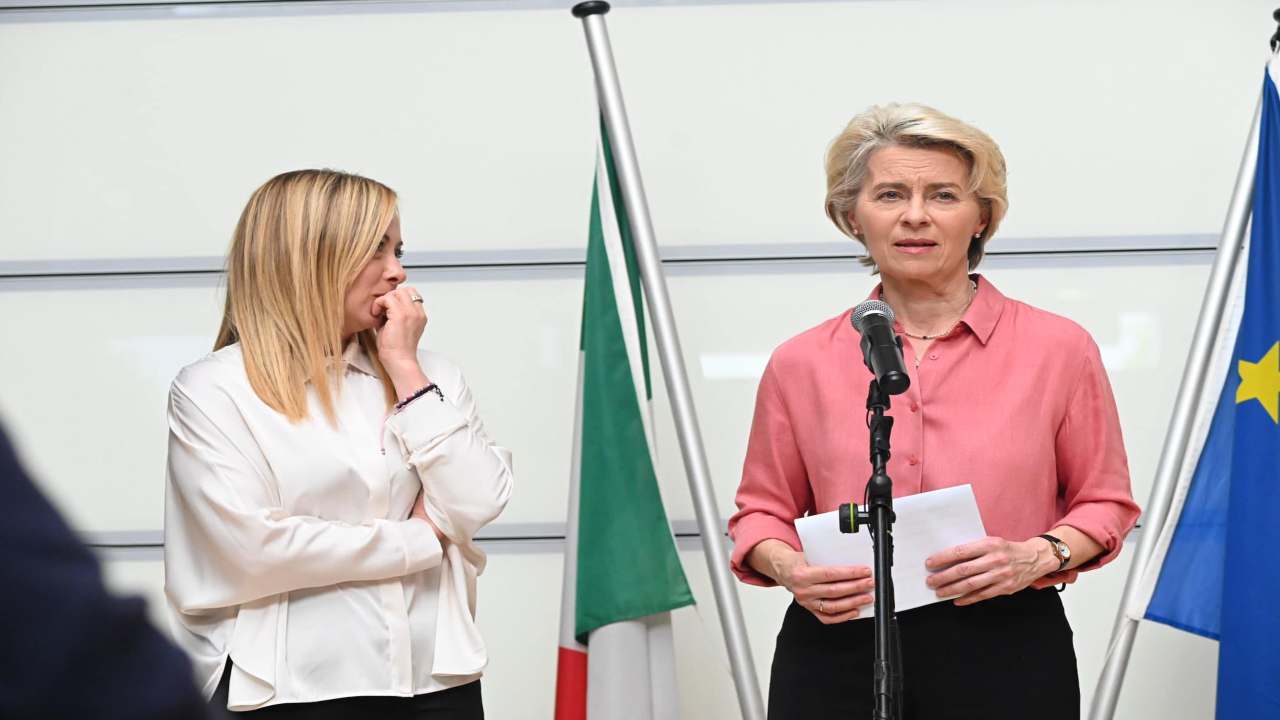 von der Leyen visita Italia finanziamenti