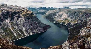 Fjordarium, Norvegia: il fiordo è sotto vetro, proteggendo così la vita