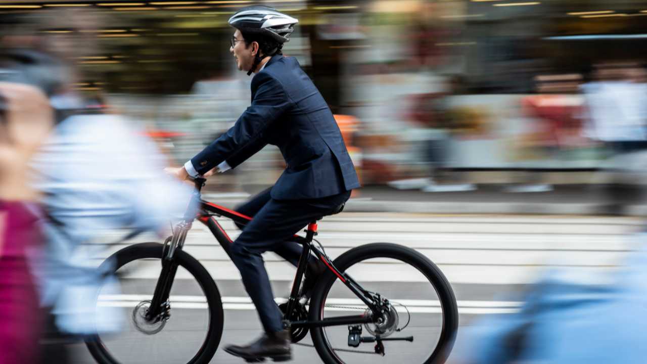 andare al lavoro in bici