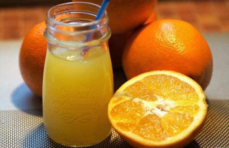 Succo d'arancia fresco 