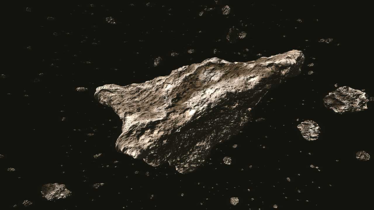 asteroide possibile origine lunare